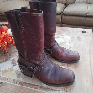 Frye Harness Boots